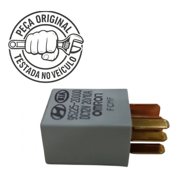 Relé Caixa Fusível 5 Pinos 12v 20/10a Hyundai I30 952252d000