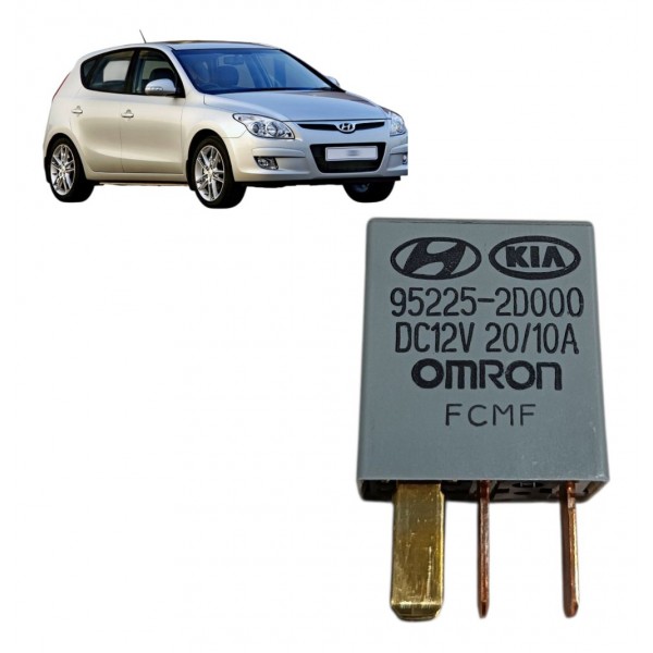 Relé Caixa Fusível 5 Pinos 12v 20/10a Hyundai I30 952252d000