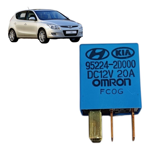 Relé Caixa Fusível 4 Pinos 12v 20a Hyundai I30 952242d000