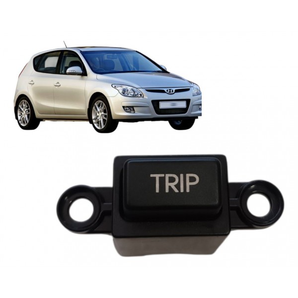 Botao Comando Trip Painel Hyundai I30 2009 2010 2011 2012 Preto