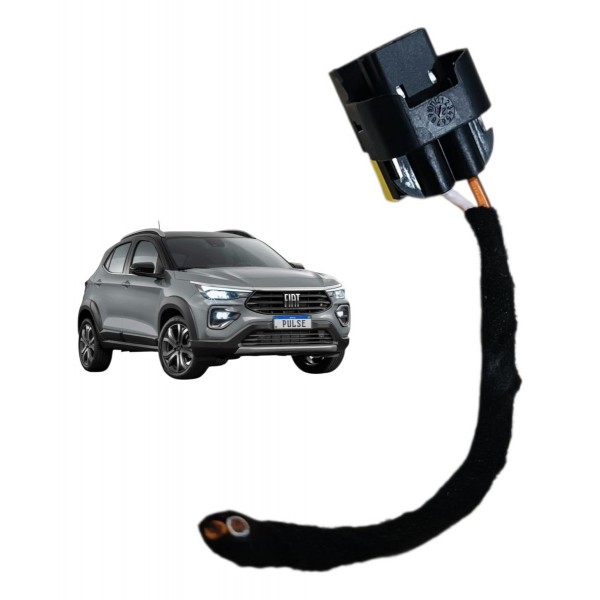 Plug Conector Chicote Maquina Vidro Traseira Fiat Pulse 2024