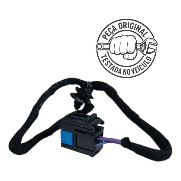 Plug Conector Chicote 4 Fios Modulo Ar Cond Fiat Pulse 2024