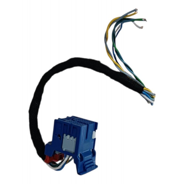 Plug Conector Azul 6 Fios Modulo Multimídia Fiat Pulse 2024