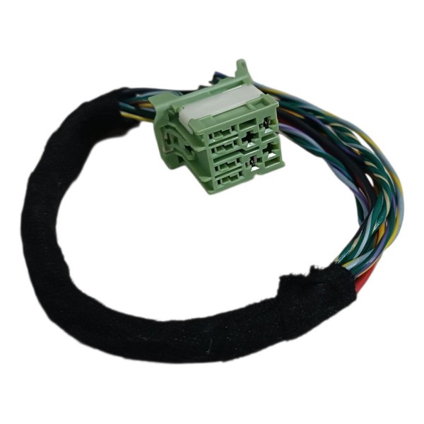 Plug Conector Verde 10 Fios Modulo Multimídia Fiat Pulse
