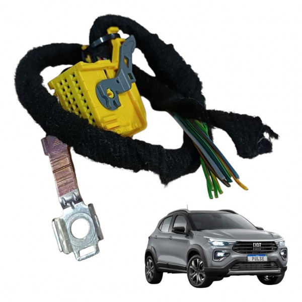 Plug Conector 11 Fios Modulo Central Airbag Fiat Pulse 2024