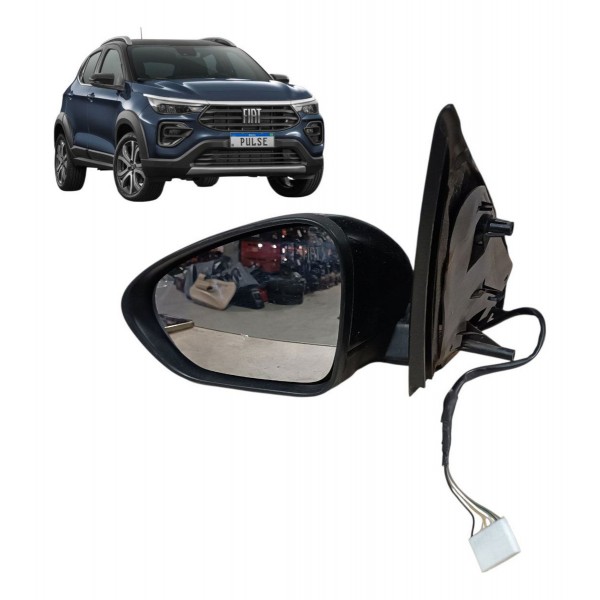 Retrovisor Esquerdo Elétrico Fiat Pulse 2022 2023 2024 Orig