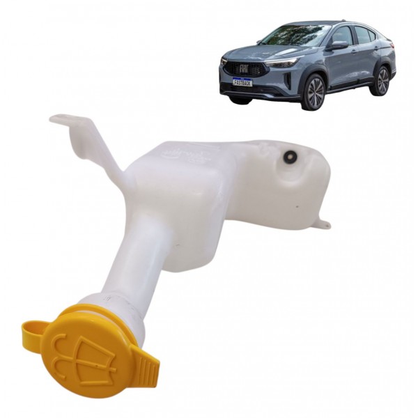 Reservatório Limpador Água Fiat Pulse Fastback 2021 A 2024 Branco