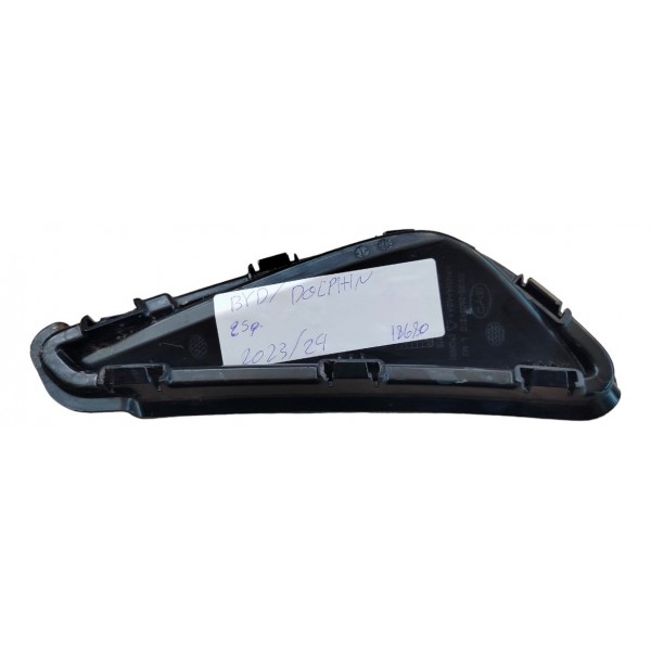 Acabamento Farol Milha Esquerda Byd Dolphin 2023 2024 Preto Esquerdo