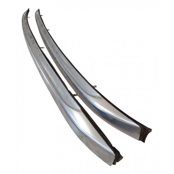 Par Rack Teto Longarina Bmw X1 Drive 2010 2011 2012 A 2014 Prateado