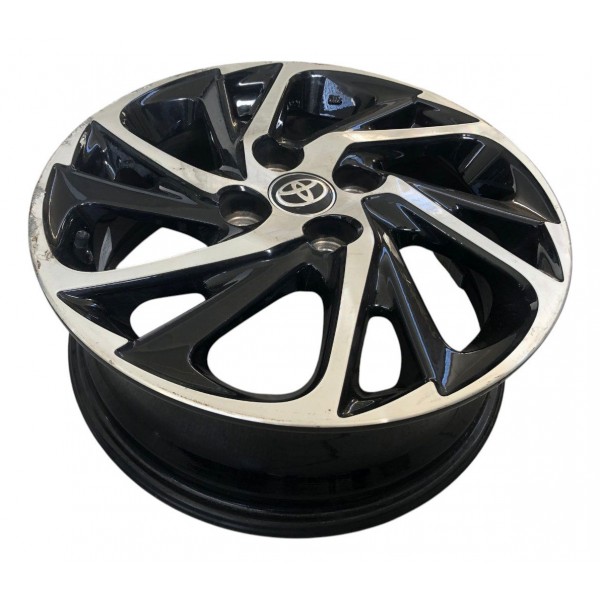 Roda Liga Aro 16  Toyota Yaris 2019 2020 2021 2022 A 2024 Preto