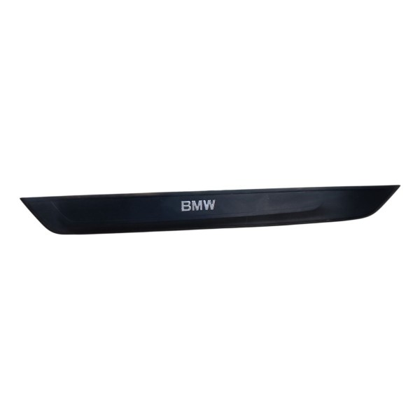 Soleira Porta Dianteira Esquerda Bmw X1 2010 2011 A 2014 Preto