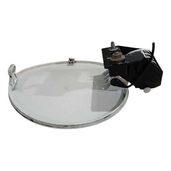 Portinhola Tampa Combustível Fiat 500 Cult 2011 2012 2013 Branco 2012