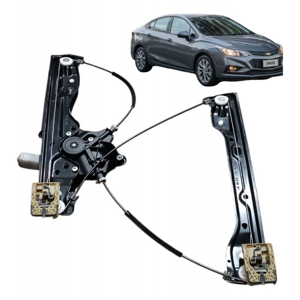 Máquina Vidro Traseira Esquerda Gm Cruze 2017 - 2023