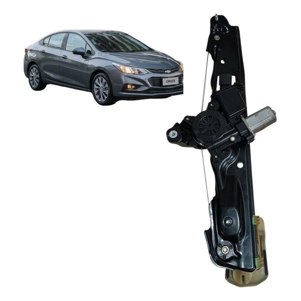Maquina Vidro Eletrico Traseiro Esquerdo Gm Cruze 2017 2020