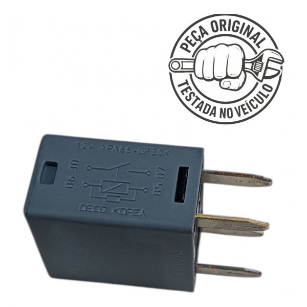 Relé Auxiliar Partida Gm Cruze 4 Pinos 13500114 12v Original