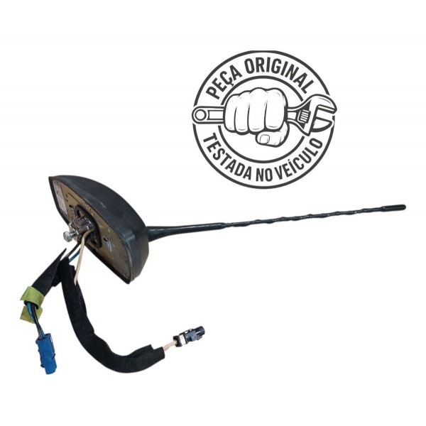 Base Com Antena Do Teto Novo Cruze 2017/2019 Preto