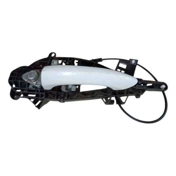 Maçaneta Porta Dianteira Esquerda Gm Cruze 2017 2018 2019 Branco Dianteira