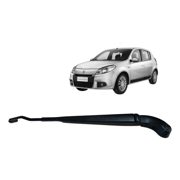 Braço Limpador Parabrisa Esquerdo Renault Sandero 2012 2013 Esquerdo