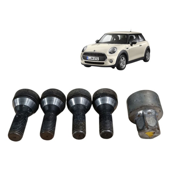 Jogo Parafuso Roda Segredo Mini Cooper S Clubman Coutryman