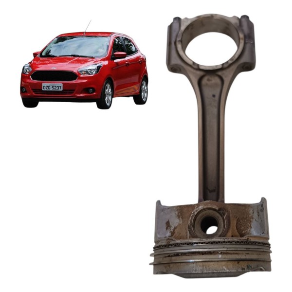 Pistão Biela Motor Ford Ka 1.0 3cc 12v 2016 2017 2018 Orig