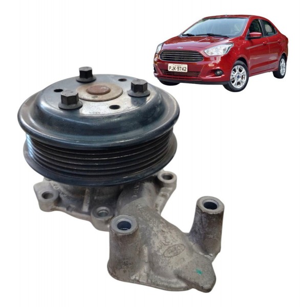 Bomba Agua Motor Ford Ka 1.0 3cc 2015 2016 2017 Original
