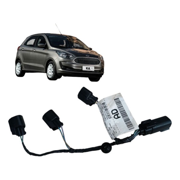 Chicote Bicos Injetores Ford Ka 1.0 3cc 2019 E3bt9f666 Orig