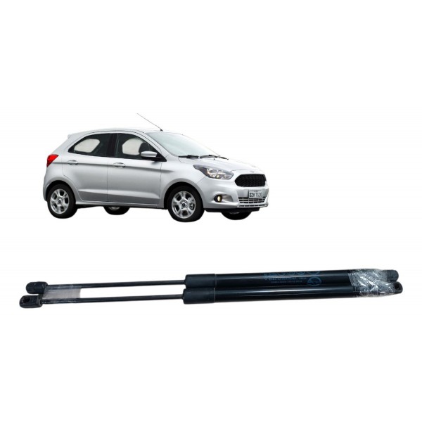 Par Amortecedor Tampa Traseira Ford Ka Hatch 2018 2019 2020