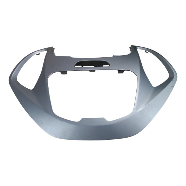 Moldura Mascara Painel Radio Ford Ka 2018 2019 2020 Original Cinza