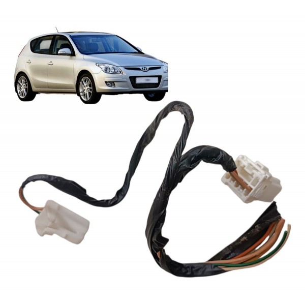 Plug Concetor Branco Motor Atuador Caixa Ar I30 2009 A 2012