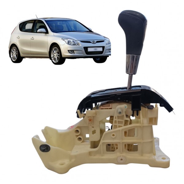 Manopla Alavanca Cambio Hyundai I30 2009 2010 2011 2012 Preto