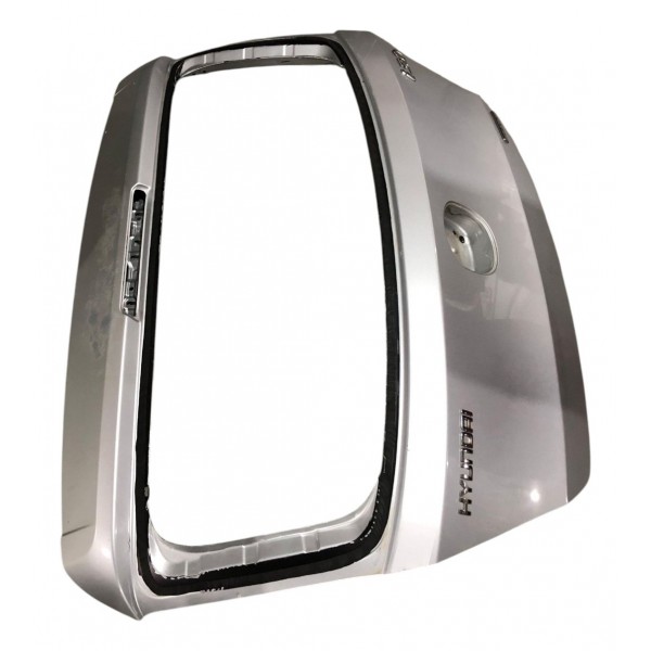 Tampa Traseira Porta Malas Hyundai I30 2009 2010 2011 2012 Prateado
