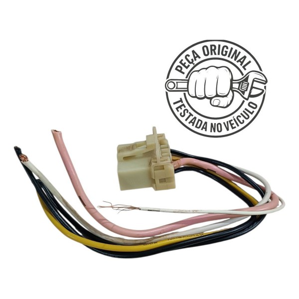 Plug Conector 6 Fios Comando Ar Cond Hyundai I30 2009 2012