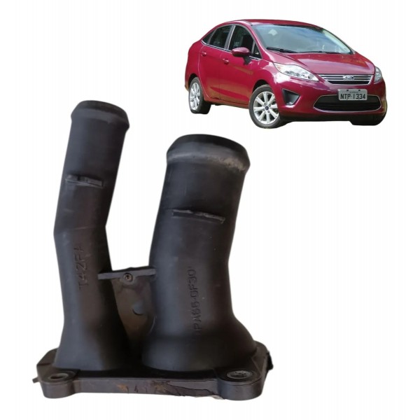 Flange Valvula Termostática Ford New Fiesta Mex 1.6 2012