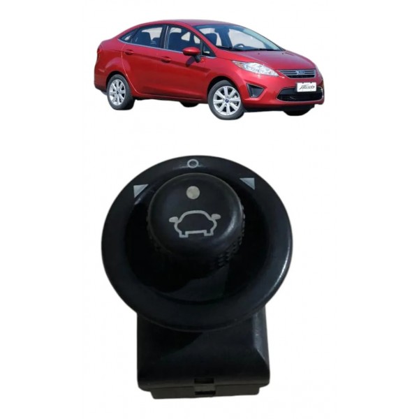 Botão Regulagem Retrovisor Elétrico New Fiesta Mex 2011 2012