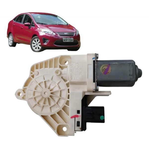Motor Maquina Vidro Diant. Esquerdo New Fiesta Mexicano 2012