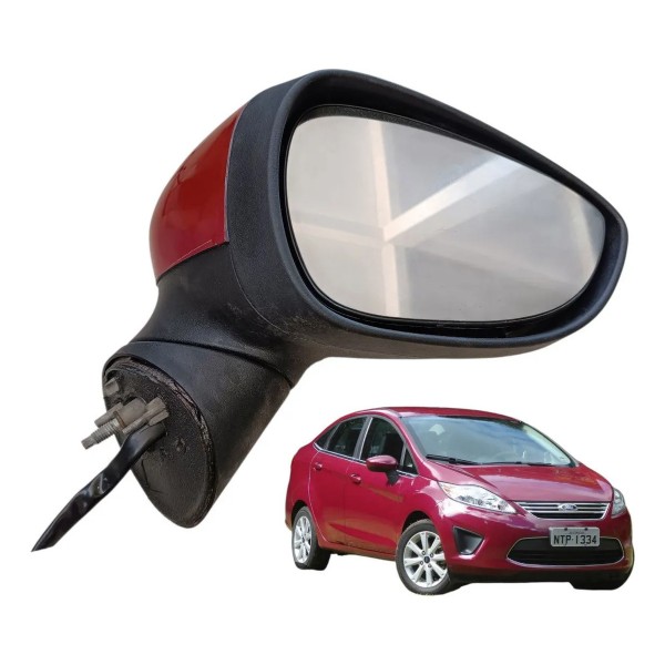 Retrovisor Elétrico Direito C/pisca New Fiesta Mexicano 2012