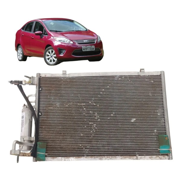 Condensador Ar Condicionado New Fiesta Mexicano 1.6 2012