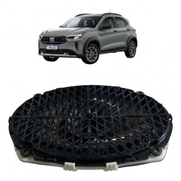 Alto Falante Porta Traseira Direita Fiat Argo Pulse 2022 Preto