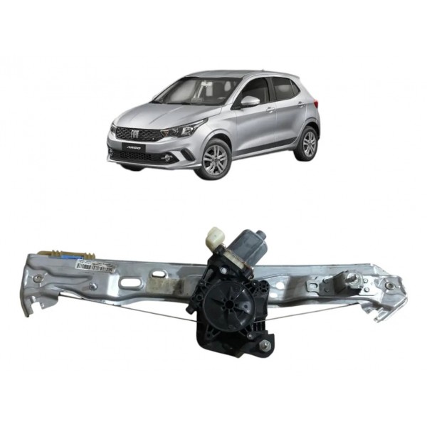 Máquina Vidro Elétrica Traseira Direita Fiat Argo 2022