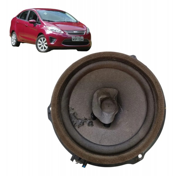 Auto Falante Traseiro Direito New Fiesta Sedan Mex 1.6 2011 Preto