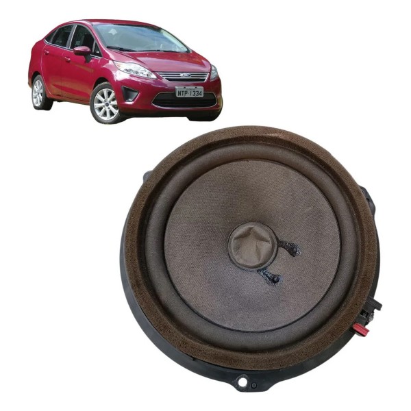 Auto Falante Porta Diant Esq New Fiesta Mexicano 2011 2012 Preto