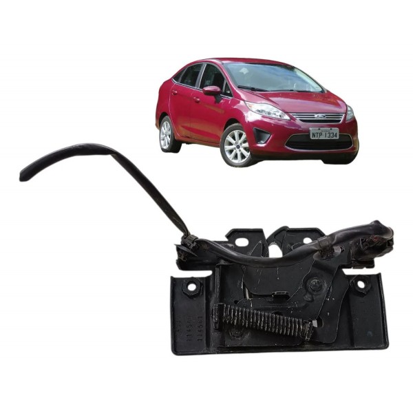 Fechadura Do Capô Ford New Fiesta Mexicano 2011 2012