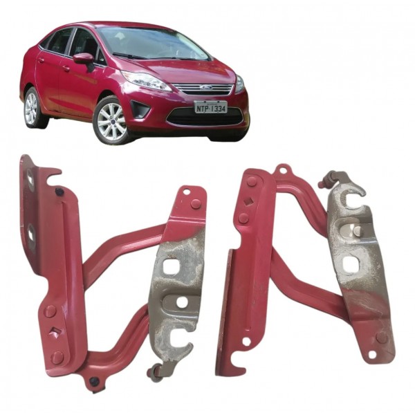 Par Dobradiça Capo Ford New Fiesta Mexicano 2011 2012