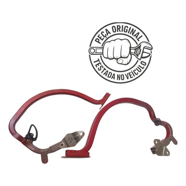 Par Braço Dobradiça Porta Mala New Fiesta Mexicano 2011 2012