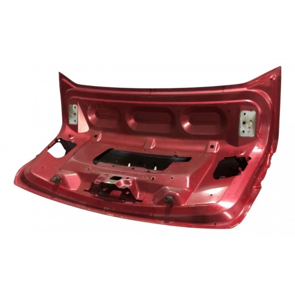 Tampa Traseira Porta Malas New Fiesta Sedan Mexicano 2012 Vermelho