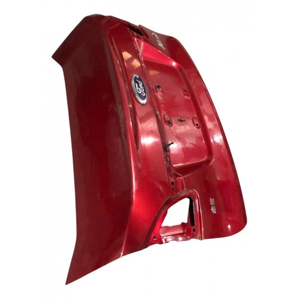 Tampa Traseira Porta Malas New Fiesta Sedan Mexicano 2012 Vermelho
