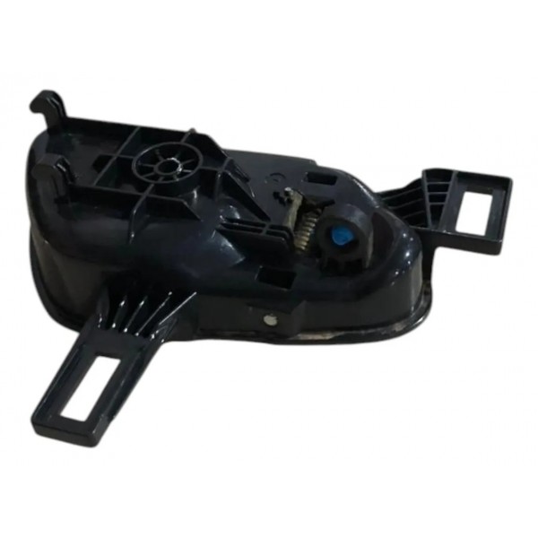 Maçaneta Interna Diant. Esquerda Renault Kwid 2019 2020 2022 Preto Dianteira