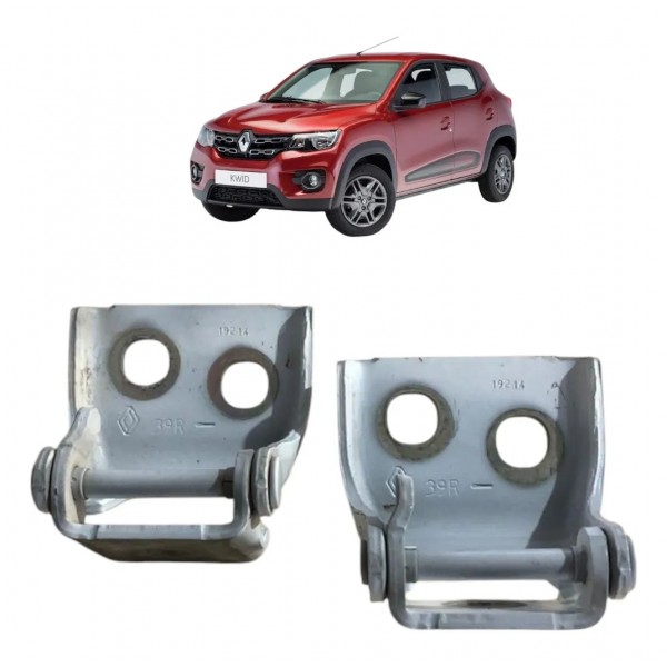 Dobradiça Porta Diant. Esquerdo Renault Kwid 2019 2020 2022