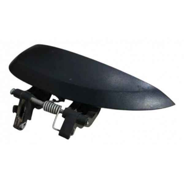 Maçaneta Externa Diant. Esquerda Renault Kwid 2019 2020 2022 Preto Dianteira