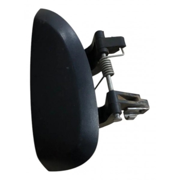 Maçaneta Externa Diant. Esquerda Renault Kwid 2019 2020 2022 Preto Dianteira